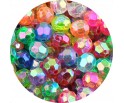 Koraliki ozdobne 8mm granatowe 10szt akrylowe