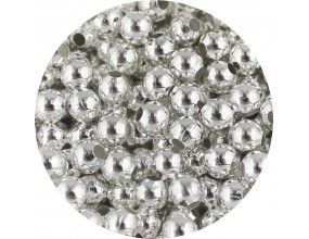 Koraliki ozdobne 8mm granatowe 10szt akrylowe
