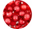 Koraliki ozdobne 8mm granatowe 10szt akrylowe