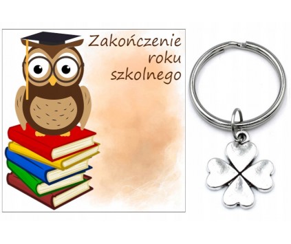 PREZENT ZAKOŃCZENIE ROKU SZKOLNEGO DZIEŃ DZIECKA BRELOK UCZEŃ KONICZYNA