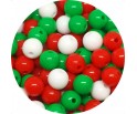 Koraliki ozdobne 8mm granatowe 10szt akrylowe