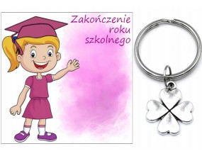 PREZENT ZAKOŃCZENIE ROKU SZKOLNEGO DZIEŃ DZIECKA BRELOK UCZEŃ KONICZYNA