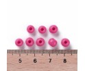 Koraliki ozdobne 8mm granatowe 10szt akrylowe