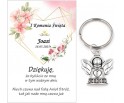 A5 Podziękowanie Dla Gości na KOMUNIĘ ANIOŁEK PERSONALIZACJA PAMIĄTKA