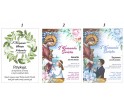 Podziękowanie dla gości brelok ANIOŁEK KOMUNIA PERSONALIZACJA PAMIĄTKA A19