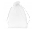 WORECZKI Z ORGANZY BIAŁE ORGANZA KOMUNIA ŚLUB CHRZEST 9x12cm 10 SZT