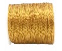 Sznurek Nylonowy Metalizowany 1mm 2m Złoty