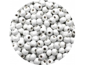 Koraliki ozdobne 8mm granatowe 10szt akrylowe