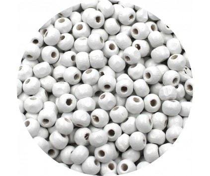 Koraliki ozdobne 8mm granatowe 10szt akrylowe