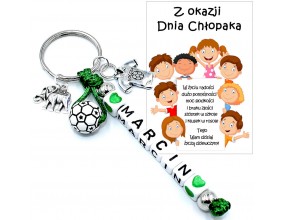 Brelok Zawieszka Imię Prezent Dzień Chłopaka Klasa Szkoła Pasowanie