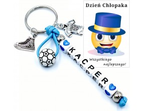 Brelok Imię Nazwa Piłka Koszulka Dzień Chłopaka Prezent
