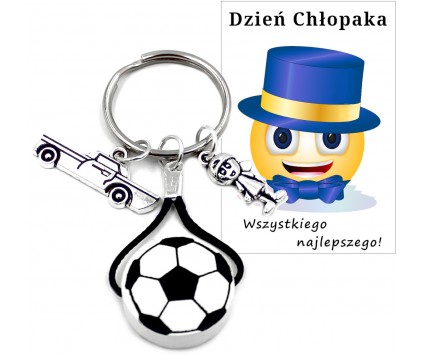 Brelok Zawieszka Piłka Prezent Dzień Chłopaka Pasowanie
