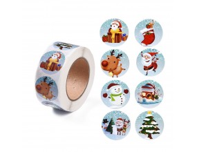 Koraliki ozdobne 8mm granatowe 10szt akrylowe