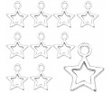 ZAWIESZKI CHARMS GWIAZDKI ZAWIESZKA GWIAZDA GWIAZDKA WISIOREK 12szt