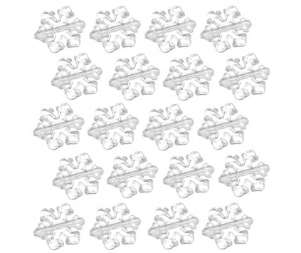 Koraliki ozdobne 8mm granatowe 10szt akrylowe