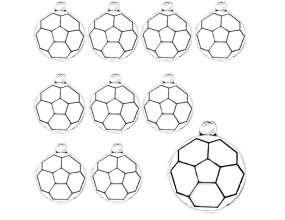 Koraliki ozdobne 8mm granatowe 10szt akrylowe