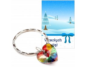 BRELOK BRELOCZEK SERCE SERDUSZKO ŚWIĘTA MIKOŁAJKI WIGILIA KLASOWA UCZEŃ