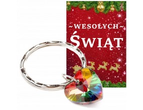 BRELOK BRELOCZEK SERCE SERDUSZKO ŚWIĘTA MIKOŁAJKI WIGILIA KLASOWA