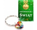 BRELOK BRELOCZEK SERCE SERDUSZKO ŚWIĘTA MIKOŁAJKI WIGILIA KLASOWA SZKOŁA