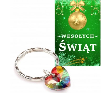 BRELOK BRELOCZEK SERCE SERDUSZKO ŚWIĘTA MIKOŁAJKI WIGILIA KLASOWA SZKOŁA