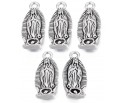 ZAWIESZKI CHARMS MARYJA MATKA BOSKA MEDALIK ZAWIESZKA 22mm METAL 5szt
