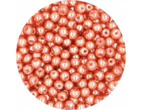 77 PERŁA PERŁY PEREŁKI SZKLANE 4mm 50szt