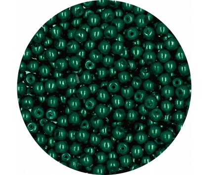 79 PERŁA PERŁY PEREŁKI SZKLANE 4mm 50szt