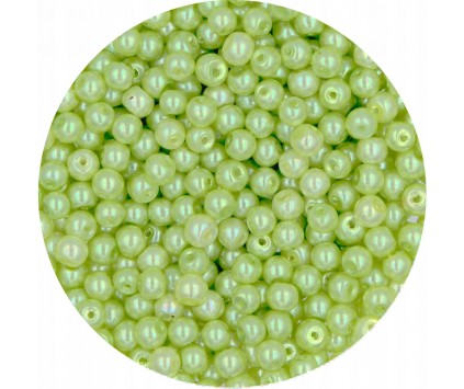 04 PERŁA PERŁY PEREŁKI SZKLANE 4mm 50szt