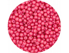 54 PERŁA PERŁY PEREŁKI SZKLANE 4mm 50szt