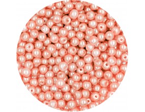 70 PERŁA PERŁY PEREŁKI SZKLANE 4mm 50szt