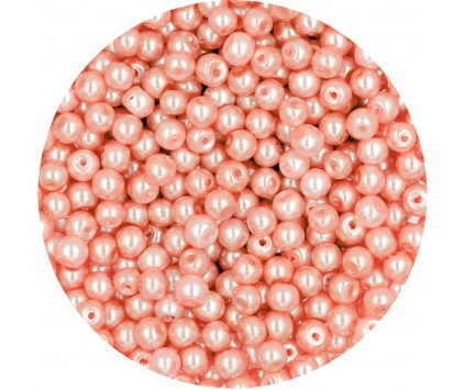 70 PERŁA PERŁY PEREŁKI SZKLANE 4mm 50szt