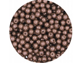 58 PERŁA PERŁY PEREŁKI SZKLANE 4mm 50szt