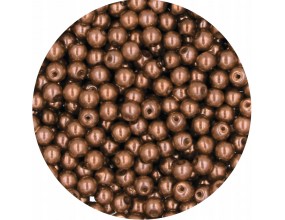 78 PERŁA PERŁY PEREŁKI SZKLANE 4mm 50szt