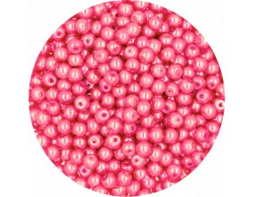 68 PERŁA PERŁY PEREŁKI SZKLANE 4mm 50szt