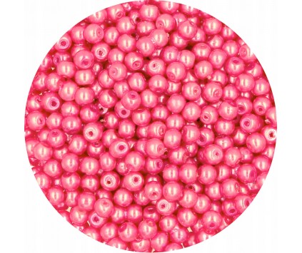 68 PERŁA PERŁY PEREŁKI SZKLANE 4mm 50szt