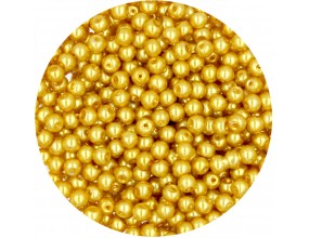 67 PERŁA PERŁY PEREŁKI SZKLANE 4mm 50szt