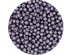 59 PERŁA PERŁY PEREŁKI SZKLANE 4mm 50szt