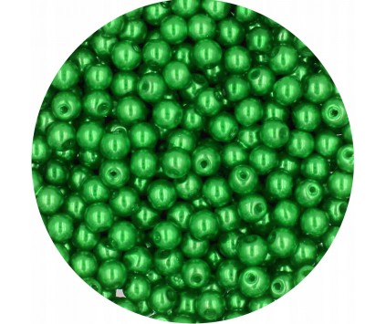 69 PERŁA PERŁY PEREŁKI SZKLANE 4mm 50szt