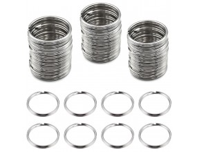 HURT BAZA KÓŁECZKO DO KLUCZY BRELOKA 20mm KÓŁKA KÓŁECZKA DO KLUCZY 100szt