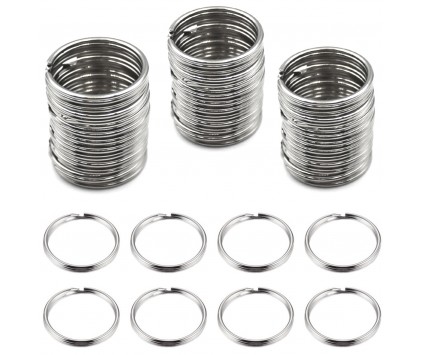 HURT BAZA KÓŁECZKO DO KLUCZY BRELOKA 20mm KÓŁKA KÓŁECZKA DO KLUCZY 100szt