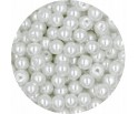 01 PERŁA PERŁY PEREŁKI SZKLANE 6mm 30szt