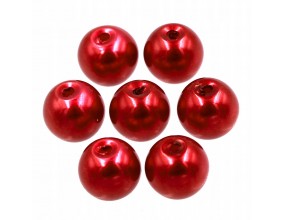 51 KORALIKI SZKLANE PERŁY PERŁA KULE 8mm 20szt