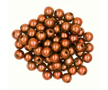 Koraliki PERŁA PERŁY PEREŁKI akryl 6mm 50szt