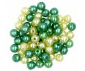 Koraliki Perły Perełki Akrylowe 6mm 100szt mix