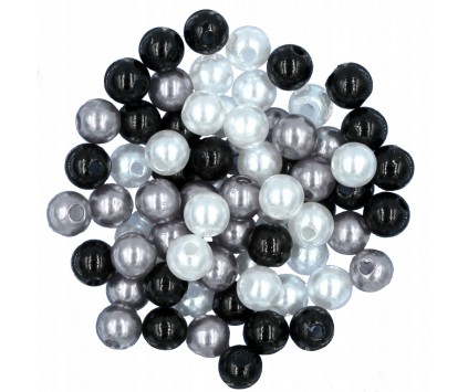 Koraliki PERŁA PERŁY PEREŁKI akrylowe 6mm 100szt