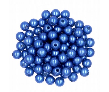 Koraliki PERŁA PERŁY PEREŁKI akryl 6mm 50szt grana