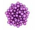 Koraliki PERŁA PERŁY PEREŁKI akryl 6mm 50szt Fiole