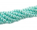 PERŁY SZKLANE PERŁA SZNUR 8mm koraliki 55szt