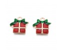 ZAWIESZKA EMALIOWANA CHARMS PREZENT MIKOŁAJKI ŚWIĘTA OZDOBY WISIOREK 2szt