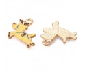 ZAWIESZKA EMALIOWANA CHARMS RENIFEREK RENIFERKI RENIFER MIKOŁAJ ŚWIĘTA 2szt